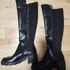 Black Knee-High Women's Boots